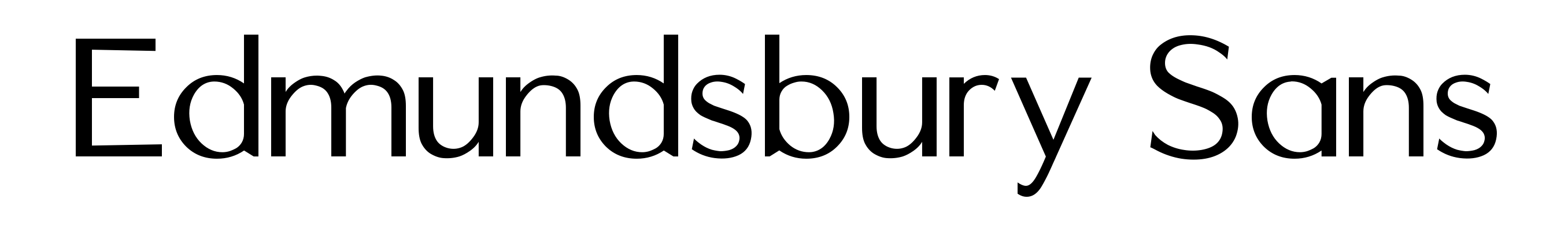 Edmundsbury Sans